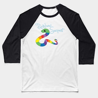 Rainbow Serpent Baseball T-Shirt